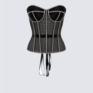Perfect Corset NY Secret Form Bra with Rhinestones